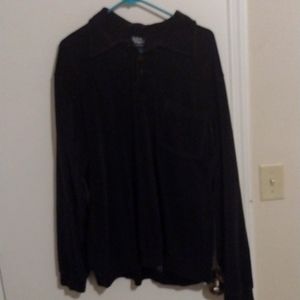 Black XLG John Blair fine menswear sweater